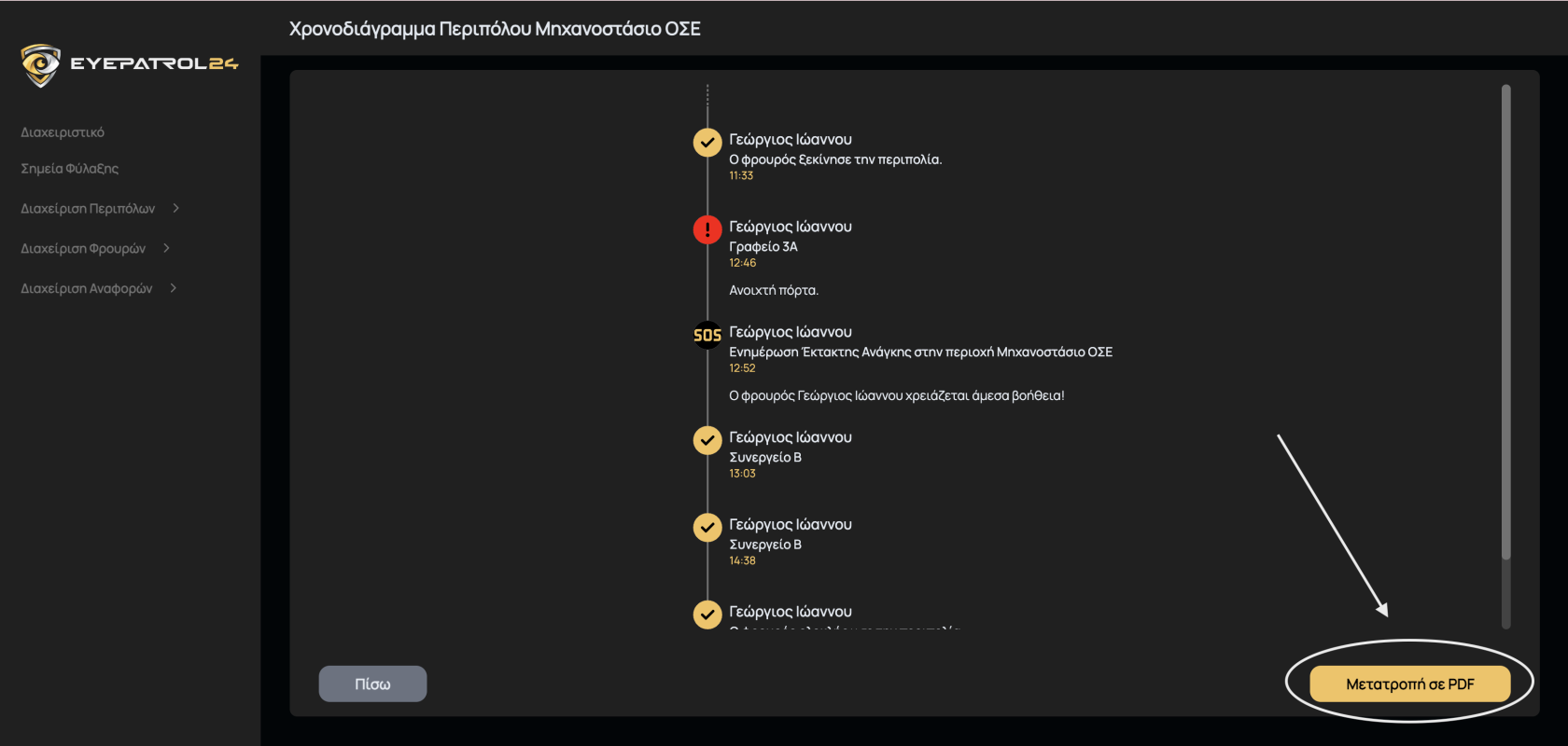 Μετατροπή σε PDF